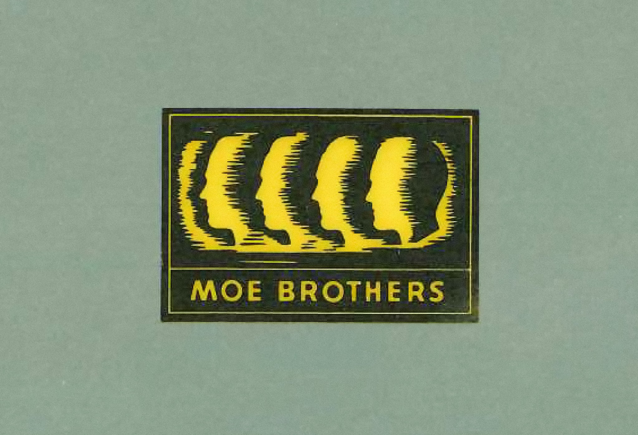 Vintage MOE Brothers logo reference